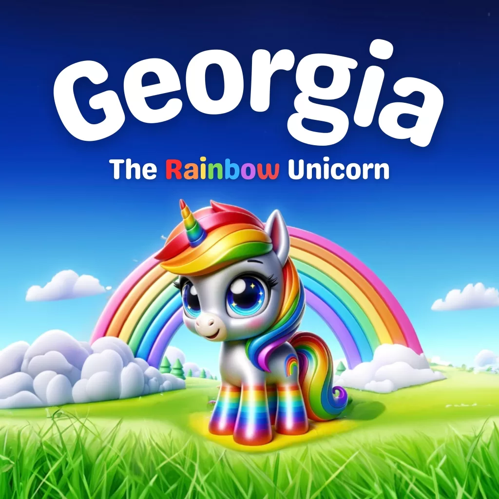 Georgia the Rainbow Unicorn text