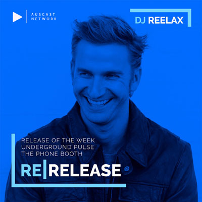 DJ Reelax smiling with a blue coloured overlay